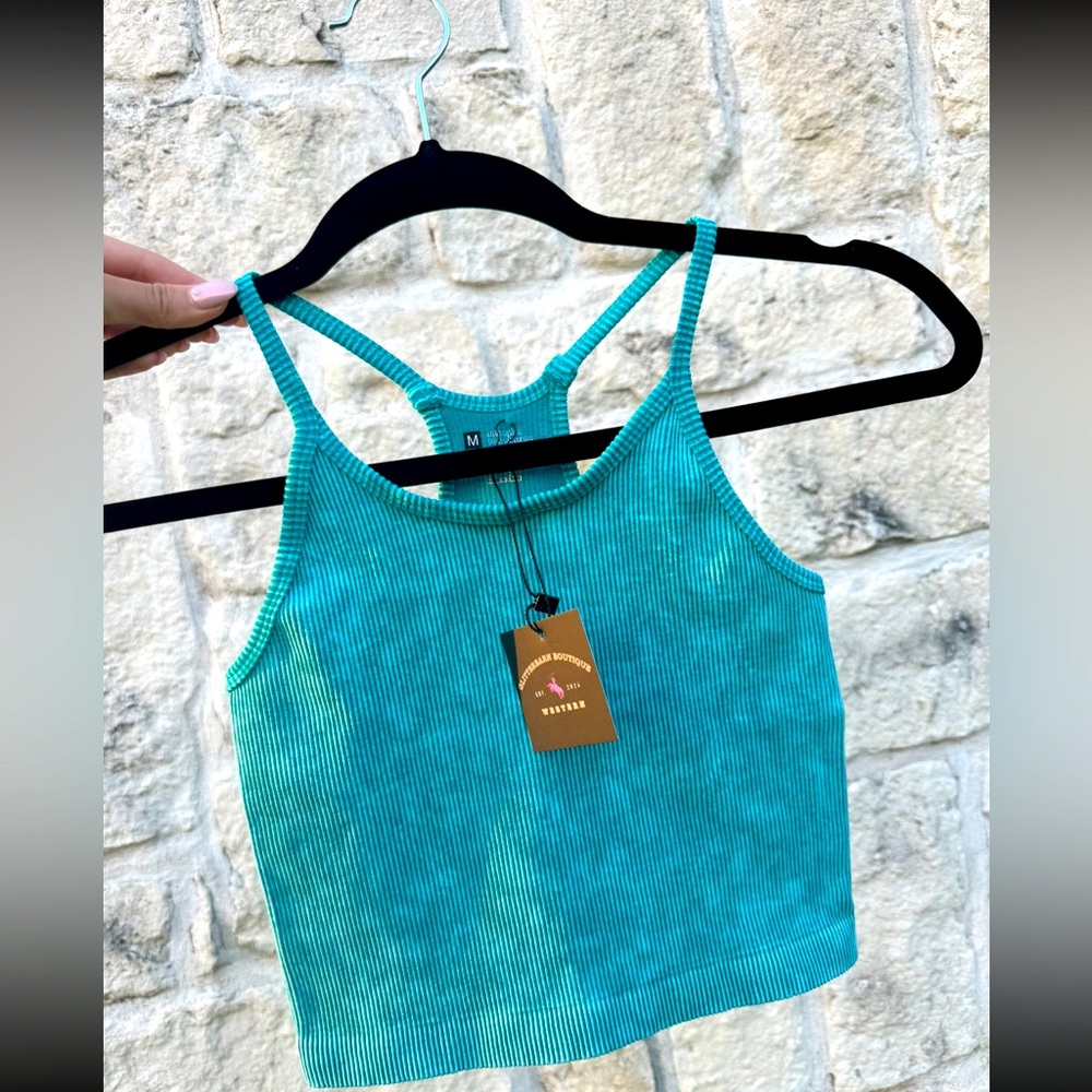 Ribbed tank tops